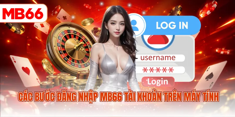 Các bước đăng nhập MB66 tài khoản trên máy tính