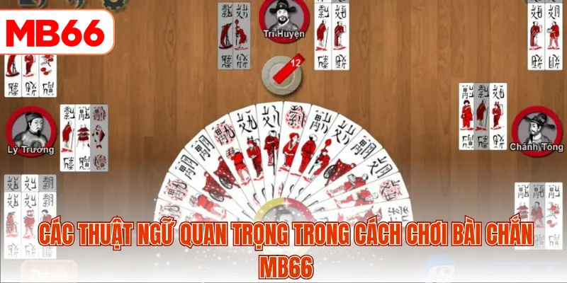 Các thuật ngữ quan trọng trong cách chơi bài chắn MB66