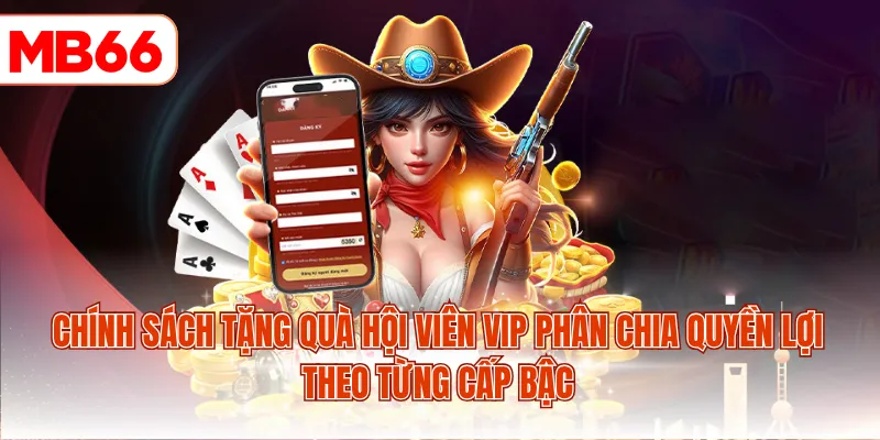 Chính sách tặng quà hội viên Vip phân chia quyền lợi theo từng cấp bậc