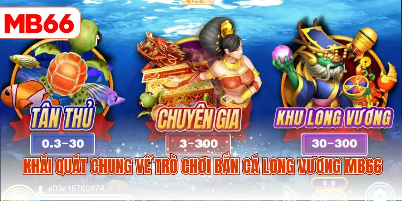Khái quát chung về trò chơi bắn cá long vương MB66