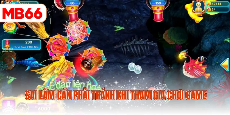 Sai lầm cần phải tránh khi tham gia chơi game